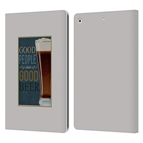 Coque en cuir premium pour iPad 10.2 avec design artistique Lantern Press