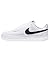 Produktbild Nike Herren Court Vision Low Sneaker Basketballschuhe, White Black White, 42 EU