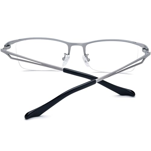 Image of FONEX Pure Titanium Glasses Frame Men Square Eyeglasses Optical Eyewear F85775