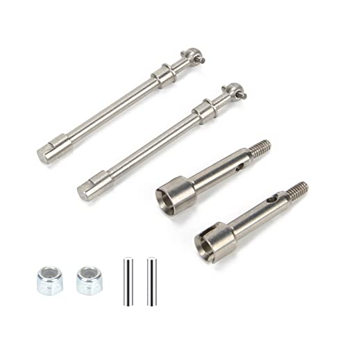 Essieu avant Axial Scx24 avec axe de transmission en acier trempé