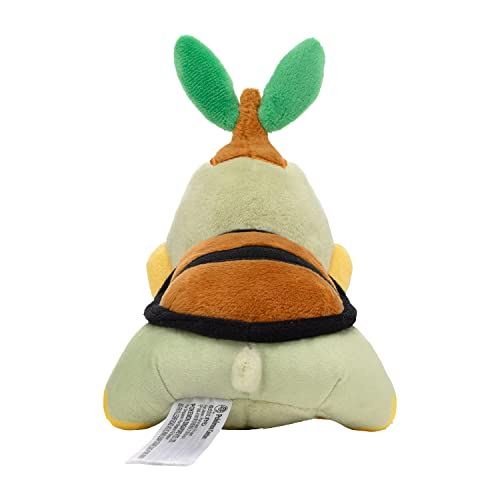 Peluche Tortipouss compacte pour compléter la collection Pokémon Fit