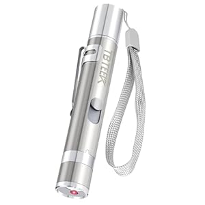 TBTeek Juguetes para gatos, juguete recargable por USB, 3 modos de luz y 5 patrones ajustables, juguete interactivo portátil para mascotas, perro, gato, ratón, juguete para divertirse