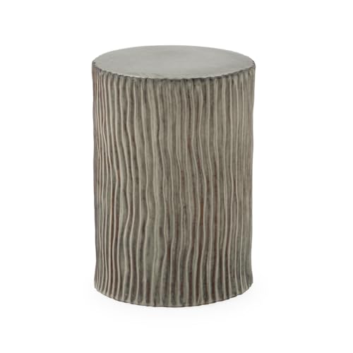 TABURETE 31X31X44,5 CERAMICA GRIS