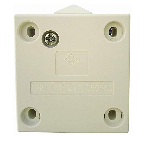 Image of Ascension Wardrobe /Door Plastic Auto Switch Self-Resetting /Normally Closed Switch /Wardrobe /Cupboard /Sliding Switch (Medium) (2)