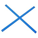 ANDRESLAD 2 Protectores de Riel para Patineta Doble Cabeza 1415 X 067 Pulgadas Azul Piezas Resistentes de Plástico para Longboard Almohadillas Amortiguadoras y Accesorios Exteriores