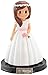 Figura para Tarta de comunión para niña con plaquita Personalizada con Nombre y Fecha
