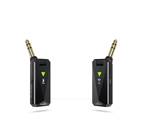 Sistema Inalámbrico para Guitarra NUX B-5RC de 2,4 GHz: Transmisor y Receptor con Emparejamiento Automático, Función Silencio, Estuche de Carga, Cable, Pulimento y Kit de Herramientas miniatura 5