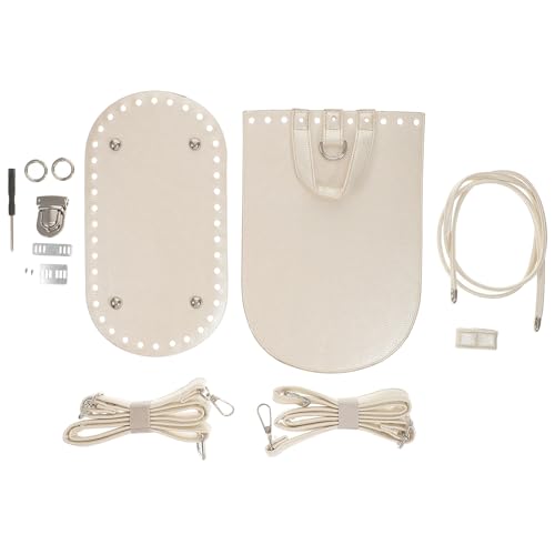Aboofan Kit De Materiales Para Hacer Bolsos Tejido 8 Piezas Plata Para Niñas Y Adultas Bricolaje Accesorios Manualidades Bolsos Pequeños Proyecto Creativo Regalos Libre Fiesta