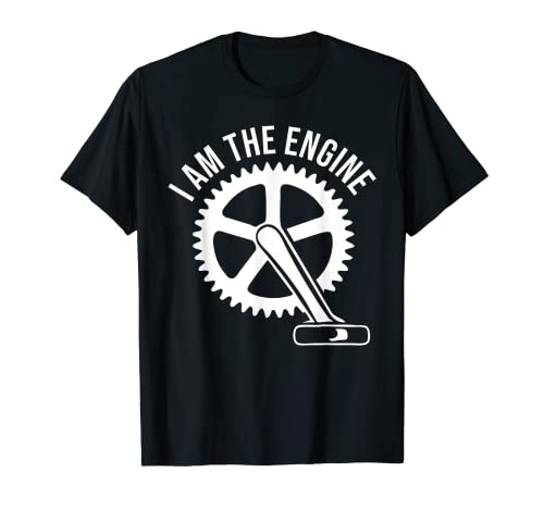 I Am The Engine Mountain Bike Gear MTB Rider Cyclist Jersey T-Shirt