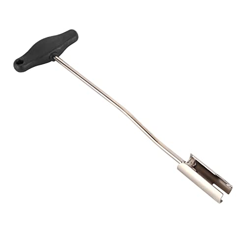 ihreesy Zündspulen Abzieher Werkzeug, Stahl Auto Zündspulen Abzieher Entfernungswerkzeug Auto Zündkerze Kabel Draht Entfernen und Installieren Reparaturwerkzeug, Schwarz Silber