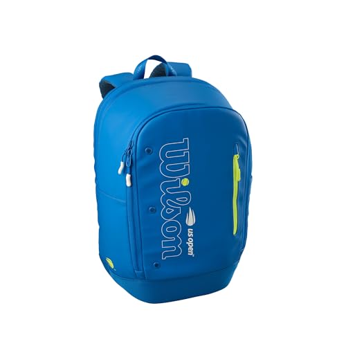 Sac raquette tennis Wilson US Open léger et rembourré bleu