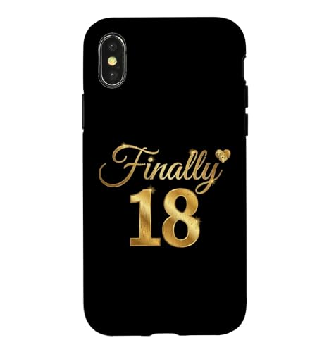 ����18�΂�18�΂̒a�����v���[���g �j�����p �X�}�z�P�[�X iPhone X/XS �p