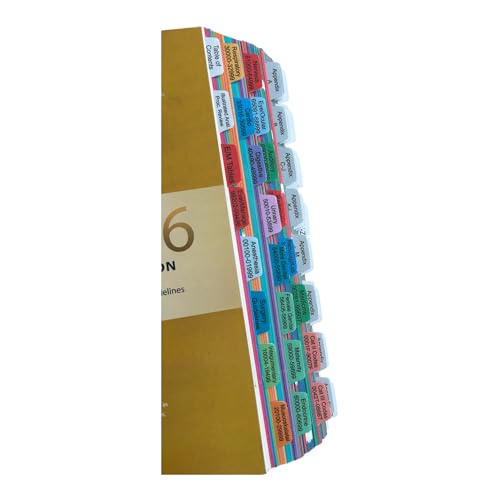 Laminated Book Tabs for CPT 2026 Professional Edition (AMA Version) – Durable, Color-Coded, and Repositionable Sticky Tabs – Includes Alignment Card & Blank Tabs (Book not Included)