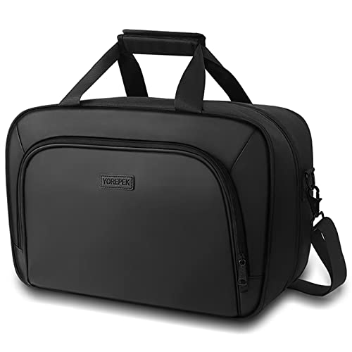 Carrying Case for PS5, Protective Travel Bag for PS 5 Console Controller, Large Capacity Storage Case Compatible with Playstation 5 Games Accessories Disk Digital Edition, Black
