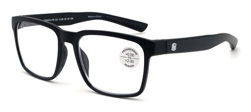 V.W.E. Men Progressive Reading Glasses Bifocals