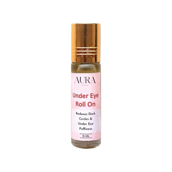 Aura By Sciian Under Eye Roll On for Dark Circle | Under Eye Puffiness & wrinkels | Under Eye Roll on Women & Mens | Enriched with Goodness of Ayurvedic Oil's, Argan Oil | Eye Serum for Wrinkles-image-34