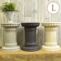ローマ風フラワースタンド神殿コラムL 花台　アンティーク　新品 ローマ風フラワースタンド神殿コラムL 花台 アンティーク 新品 Amazon