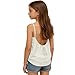 Girls Cotton Linen Tank Tops Summer Sleeveless Loose Spaghetti Straps Shirts Cute Comfort Athletic (White, 8-9 Years)