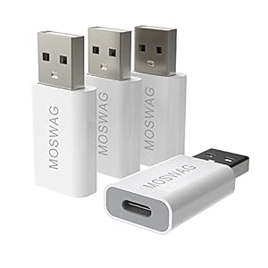 MOSWAG 4er-Pack USB-C OTG Adapter