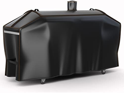 QuliMetal 1680D GC7000 Grill Cover for Smoke Hollow 4 in 1 Combo Grill PS9900, Pit Boss Memphis Ultimate Grill, PS9900-SY18 47180T, DG1100S, PB73952, 79 inch BBQ Grill Cover, All Weather Protection