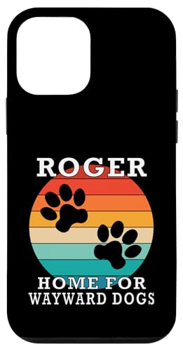 Roger Home For Wayward Dogs �t�@�~���[�l�[�� �X�}�z�P�[�X iPhone 12 mini �p