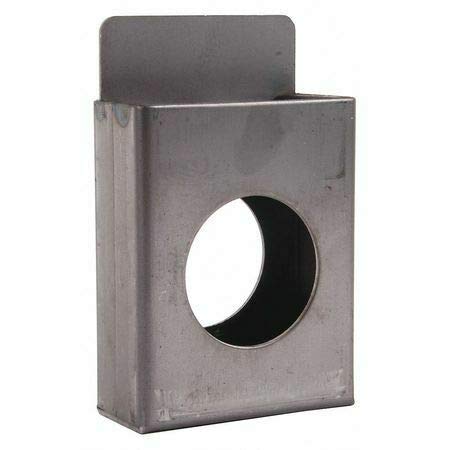 Weldable Gate Box,Silver,2-3/8" W - KEEDEX K-BXSGL