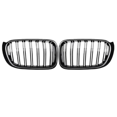 Calandre X3 F25 X4 F26 Grille Pare-Chocs Avant Grilles Double Ligne Noir Brillant 2015 2016
