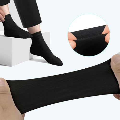 Disposable Socks 20 Pairs – Compressed Cotton Socks for Men Women, Portable Travel Sock for Gym, Hotel, Hiking4