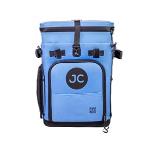 Convertible Cooler Backpack with Dry Storage by JustinCASE | Waterproof Travel Cooler Bag for Drinks, Clothes & Trips
