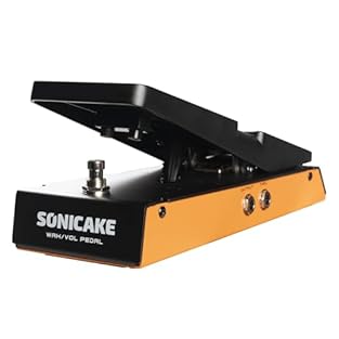 Active Volume Control/Wah Effect Control 2 functions in 1 Pedal Vintage Wah Sound, adjustable Q value Full-size pedal More suitable for the feet Battery compartment, which can be powered by 9V battery Dual-color LED lights show the working status of ...