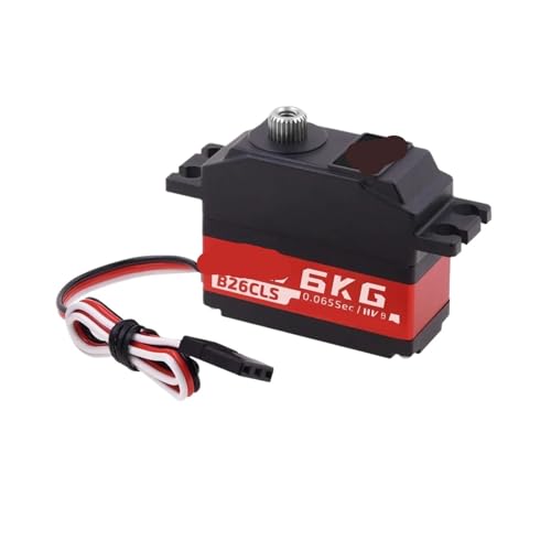 Servo B26CLS 6kg en titane rigide, mini-moteur sans noyau pour modélisme mécanique