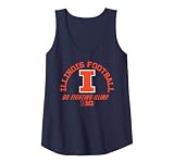 Illinois Fighting Illini Big 10 Football Logo Tank Top