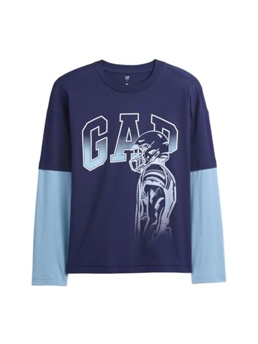 Image of GAP Boys' Long Sleeve Elevated Graphic