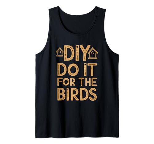 Creative Bird Home Backyard DIY Handmade Birdhouse - Nichoir créatif pour oiseaux Débardeur