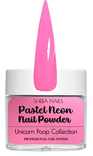Kit Polvo Acrílico SHEBA NAILS 6 Colores Pastel Neon miniatura 6