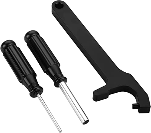 E-ONSALE Glock Tool Kit, Front Sight Tool Magazine Disassembly Tool Mag Plate Removal Tool Pin Punch Tool for Glock 19 26 27 43 Accessories