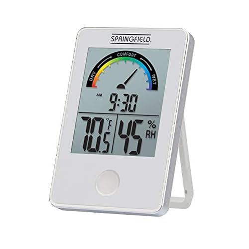 Thermomètre numérique sans fil Springfield intérieur et capteur humidité température