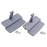 MOTOKU Gray Center Console Armrest Seat Lid Latch for Ford F150 F-150 2010-2018