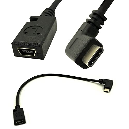 ^CvCP[u USB-C 3.1 L^IX to Mini 5pinXϊA_v^ P[u f[^](ő5Gbps) USB Type-C@Ή ϊ  RlN^ 30CM