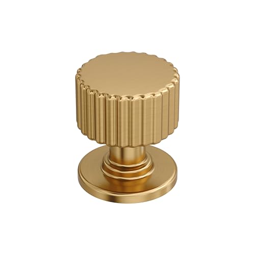 Amerock Ballard 1-1/8 inch (29mm) Diameter Champagne Bronze Cabinet Knob, BP37652CZ by Amerock - Used condition - CA$12.51