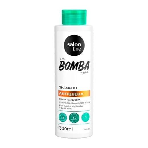 Shampoo Salon Line SOS Bomba Antiqueda 300ml