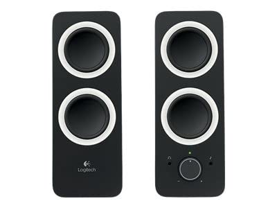 Z200 Altoparlanti per PC, Audio Stereo Completo, 10 Watt, 2 Ingressi Audio 3.5 mm, Jack ?per Cuffie, Bassi Regolabili, Controllo Volume, Presa EU/IT, Computer/TV/Smartphone/Tablet, Nero - Casse per PC - Immagine 7