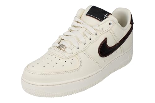 NIKE Air Force 1 07 Hombre Trainers IH7332 Sneakers Zapatos (UK 12 US 13 EU 47.5, Soft Pearl Ghost White 001)