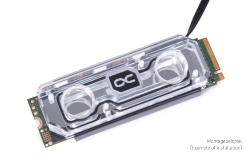 Alphacool HDX Apex M.2 2280 SSD Kühler, ARGB - Acryl