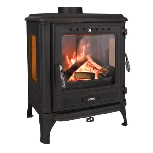 365® Kaminofen Ferrox 55 Panorama Plus 7 kW Gusseisen A+
