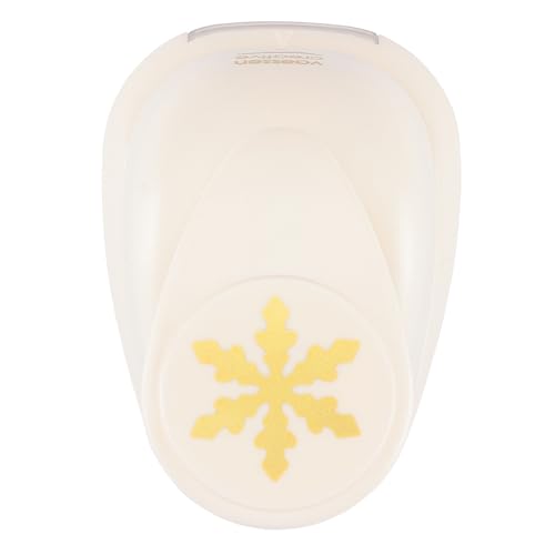 Vaessen Creative Perforatrice Flocon de Neige - 2.2 x 2.2 cm - pour Projets DIY, Papier Scrapbooking, Plastique Fou, Bullet Journaling, Cartes de Vœux, Papier...