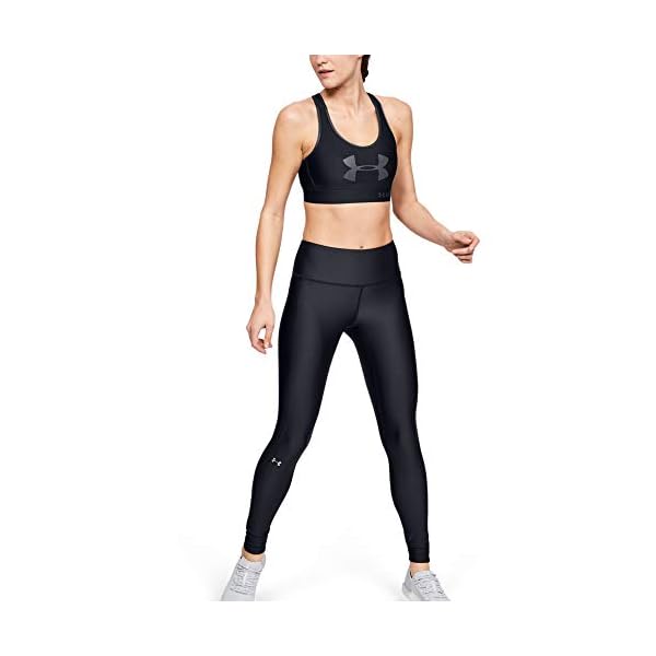 Under-Armour-Womens-HeatGear-Armour-High-Waisted-Leggings Under Armour womens HeatGear Armour High Waisted Leggings , Black (001)/Silver , Medium