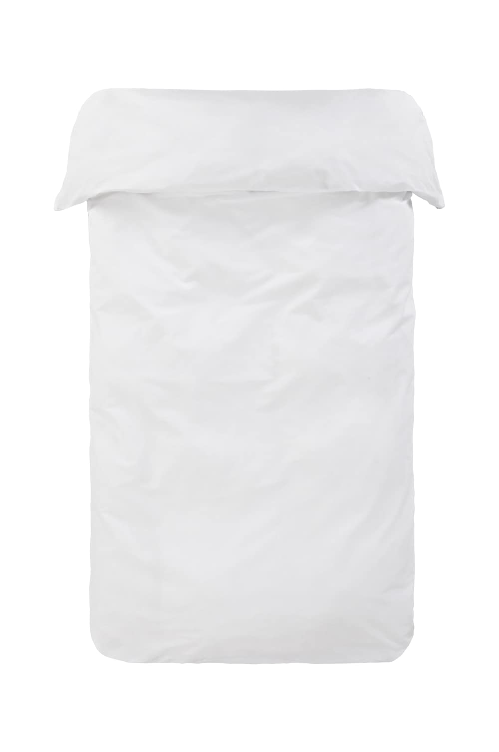 Jotex Zack Duvet Cover Organic Cotton GOTS Certified Duvet Cover - White, 155 x 220 cm