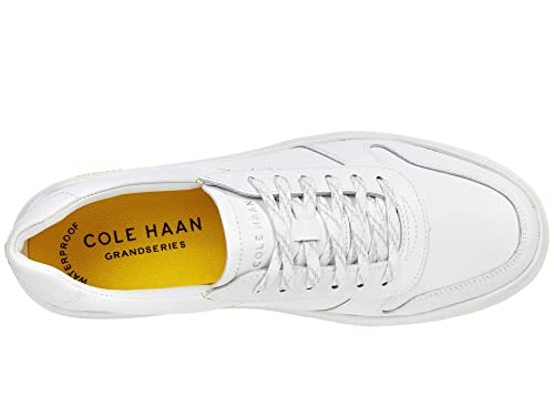 Cole Haan Grandpro Rally Golf Waterproof Bright White Leather 9 B (M) #TOP1