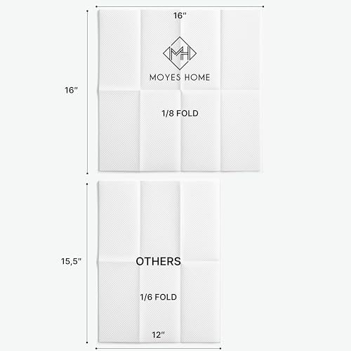 Ivory Napkins | Linen Feel Guest Disposable Cloth Like Paper Dinner Napkins | Hand Towels | Soft, Absorbent, Paper Hand Napkins for Kitchen, Bathroom, Parties, Weddings, Dinners Or Events | 50 Pack